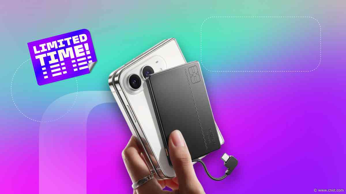 This Credit Card-Size Charger Is Just $28 and Fits in Your Pocket