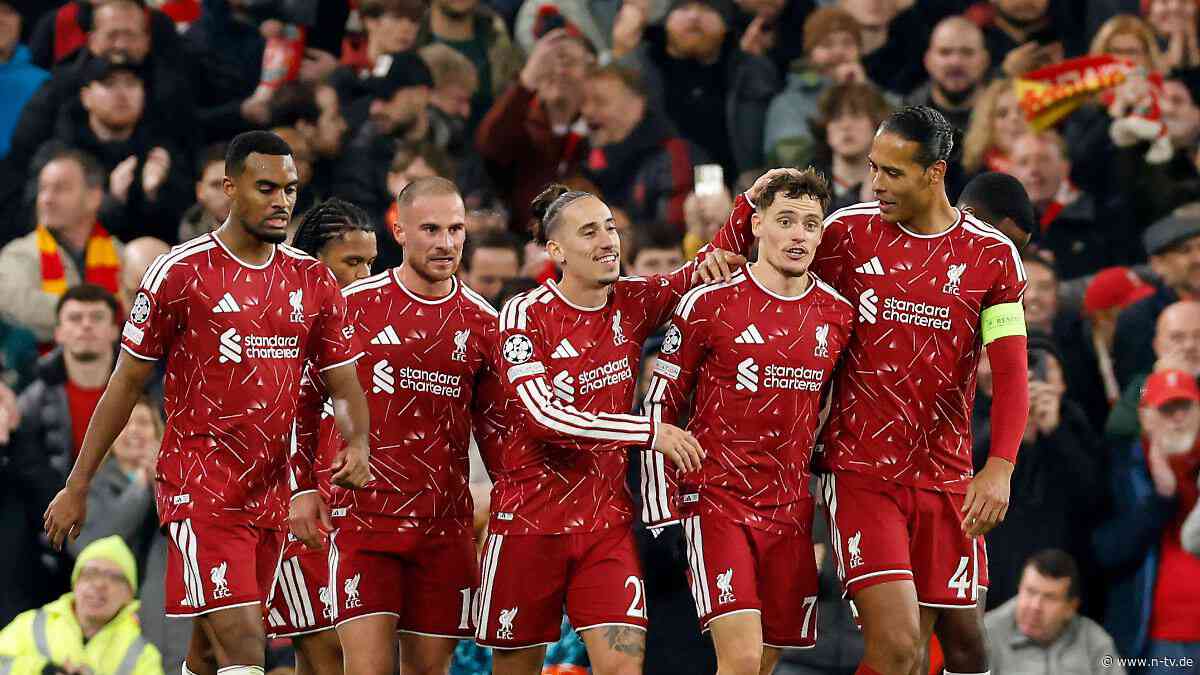 Torfestival in Anfield: Wirtz schießt FC Liverpool nach Aufholjagd zum Sieg