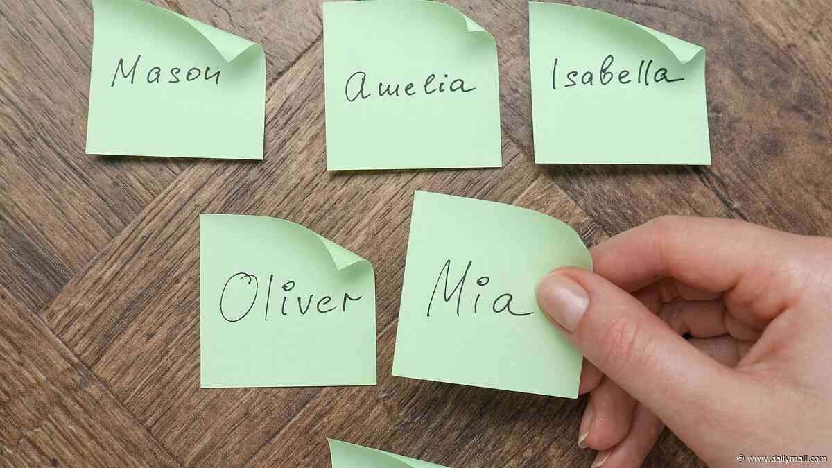 America's most popular baby names for 2026 revealed