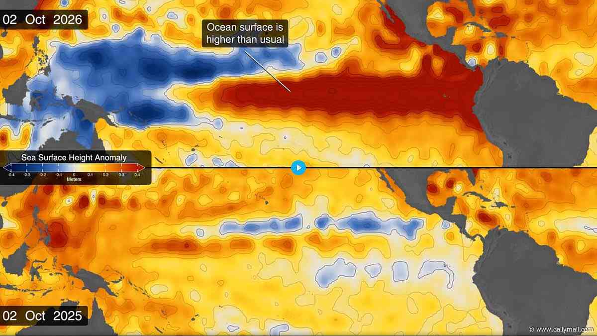 Super El Niño has already increased sea levels by 15 INCHES in some regions - leaving entire communities at risk of being plunged underwater