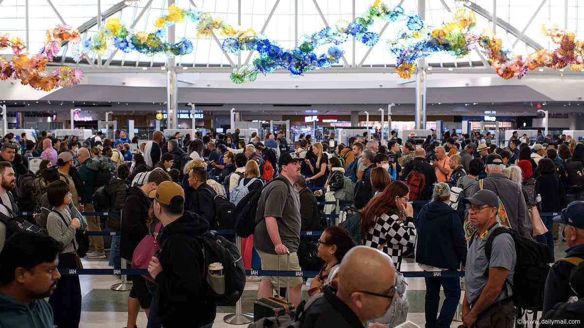 Thanksgiving travel map reveals trouble spots where snow and rain could disrupt holiday journeys across parts of US