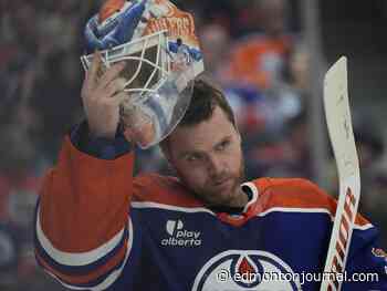 Wild goalie Calvin Pickard takes a look back on return to Edmonton
