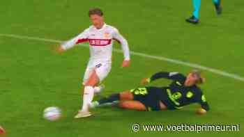 Bizarre tackle bij Stuttgart - Atlético: Hjulmand krijgt direct rood van Gözübüyük