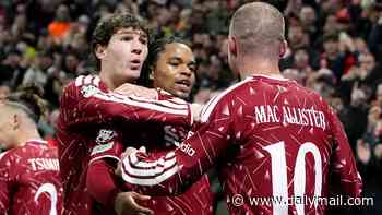 The night Rio Ngumoha cemented his status as a future world-beater: Liverpool had a £400m attack at their disposal but it was the 18-year-old who shone brightest in chaotic comeback win, writes LEWIS STEELE
