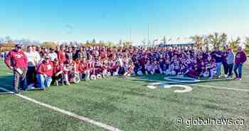 Championship trophy forgotten by Saskatoon Hilltops to be handed to Regina Thunder