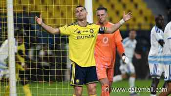 Cristiano Ronaldo's night to forget: Star, 41, misses huge chance AND a penalty in Al-Nassr win, hours after being attacked by Erik ten Hag for 'letting down' Man United