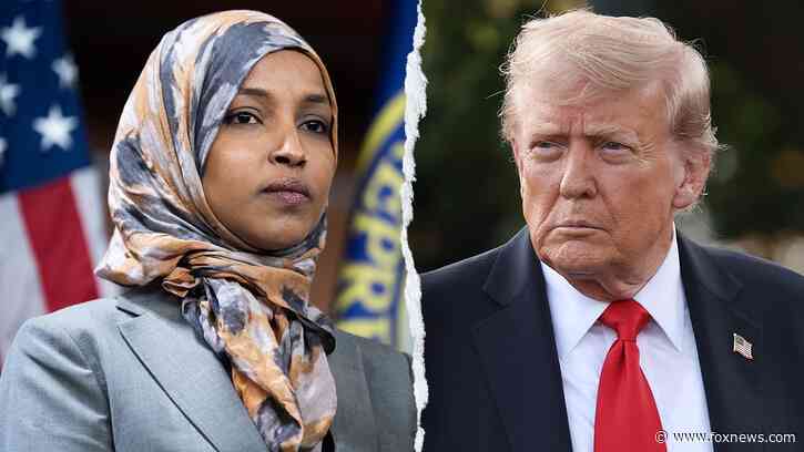 Trump says Ilhan Omar could go to jail or be deported, calls her ‘a disgrace to our country’