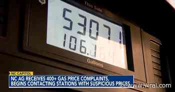 Hundreds of NC complaints accuse gas stations of not lowering prices after tax pause
