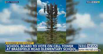 Wake school board postpones vote on cell tower next to Brassfield Road Elementary