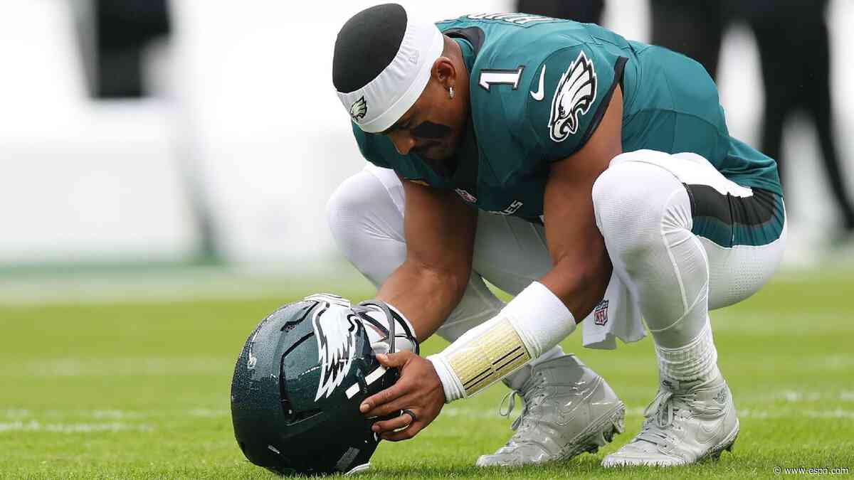 NFLPA calls for 'full investigation' into Eagles QB Hurts' medical care