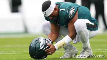 NFLPA calls for 'full investigation' into Eagles QB Hurts' medical care