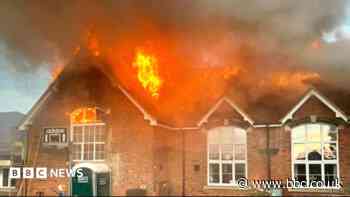 Fire-damaged school's new play area wins award