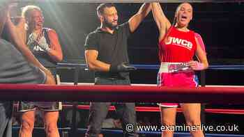 Woman who never considered boxing wins debut bout - all for best friend