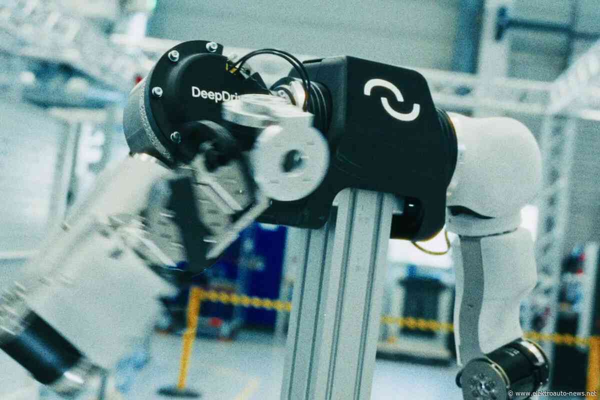 DeepDrive steigt mit seinem E-Motor in die Robotik ein