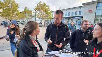 Region Rosenheim vor Totalsperrung: Wie Pendler und Touristen auf Ansage der Bahn reagieren