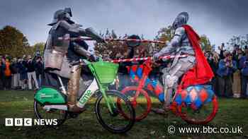 Bikes 'not for jousting,' says Lime after duel video