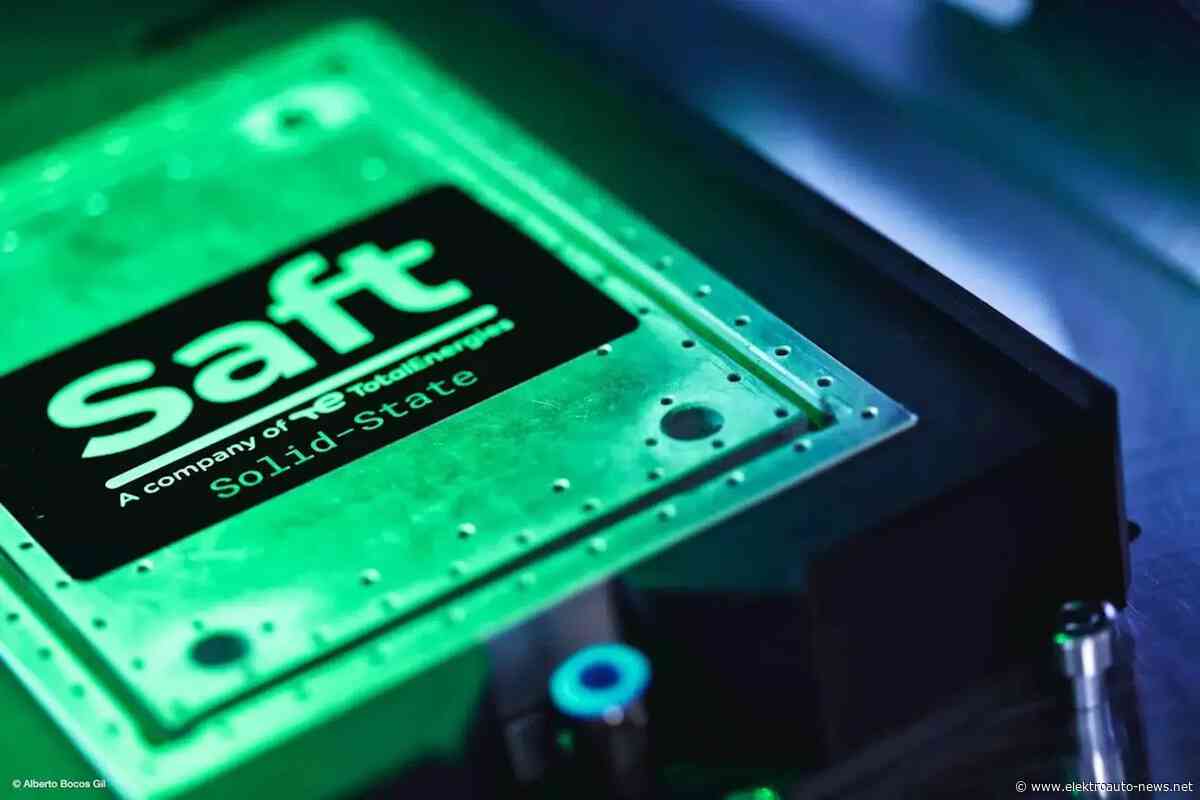Saft startet Produktion von Feststoffbatterien in Frankreich