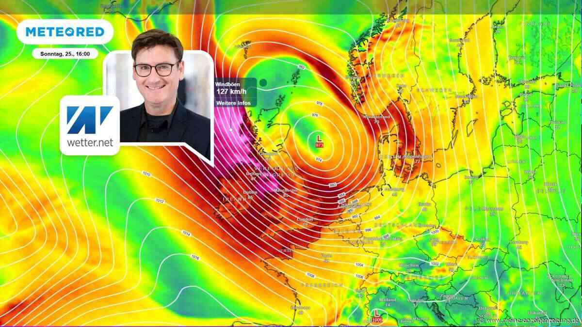 Bombenzyklon „Austen“ nähert sich Deutschland – an einem Tag wird der Höhepunkt erwartet