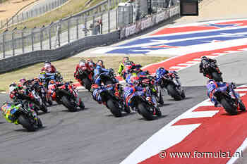 MotoGP-rijders maken demonstratierit voorafgaand aan GP Verenigde Staten