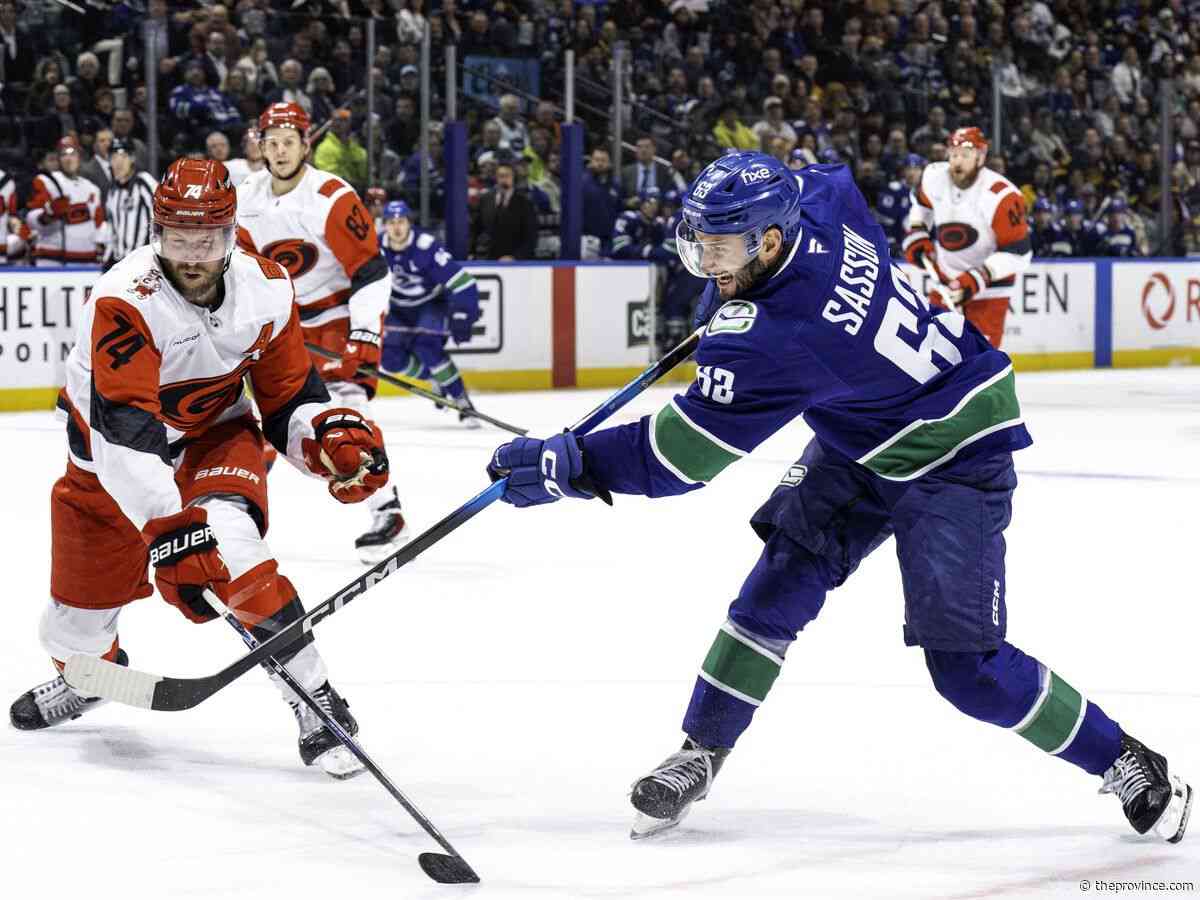 Hurricanes 6, Canucks 3: Margin for error minuscule against Cup champs
