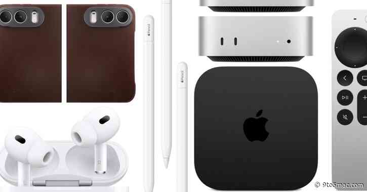 Deals: Apple TV 4K, AirPods Pro 3, leather iPhone Duo cases, M6 Mac mini, more