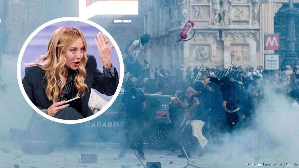 Gegen Krawalle: Meloni schickt weitere 500 Soldaten nach Mailand