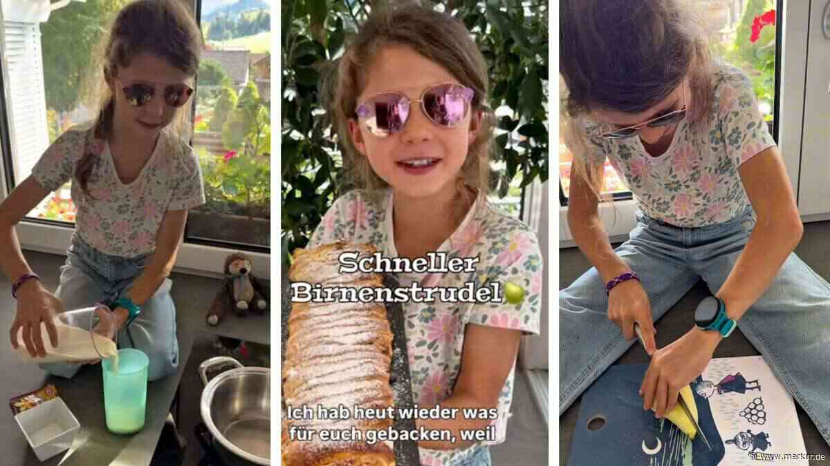 Tochter (8) von deutscher Wintersport-Ikone überrascht als Profi-Bäckerin