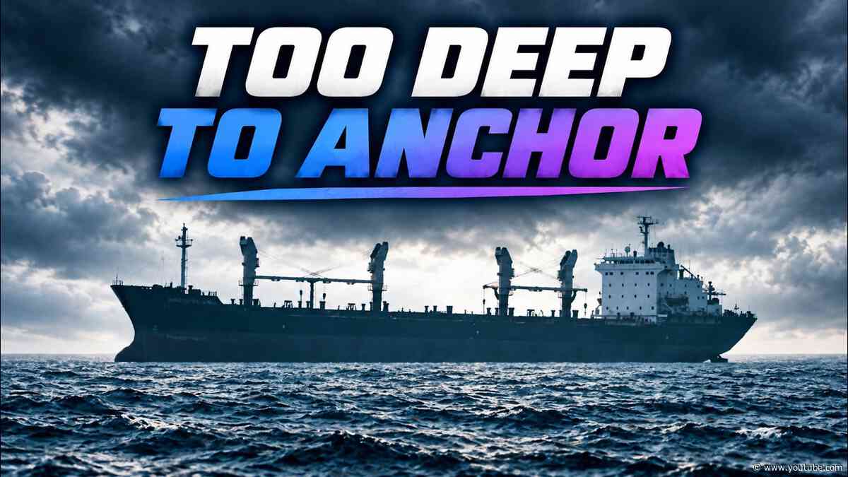 Why Ships Can't Anchor In The Middle Of The Ocean (And What They Do Instead)