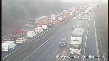 M62 traffic LIVE updates as Castleford drivers face long delays