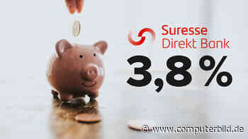 Suresse Direkt Bank erhöht Tagesgeldzins auf 3,80 Prozent