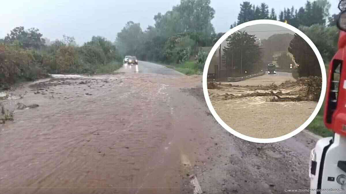 Unwetter-Alarm am Mittelmeer: „Wasserbombe“ trifft Urlaubsinsel – Erdrutsche und Überflutungen in Italien