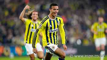 Greenwood goal in vain as Fenerbahce draw