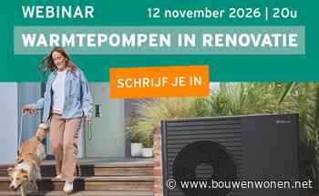 Gratis Webinar 12 november: warmtepompen in renovatie