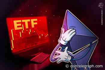 Ether ETF outflows continue, pass $1B in October so far