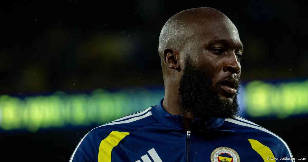 Romelu Lukaku zoekt trainer Slavia Praag op na Champions League-duel