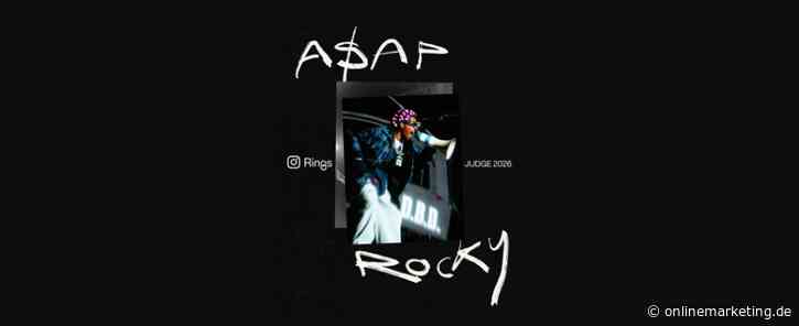 Instagram Rings 2026: Neue Star-Jury mit A$AP Rocky, aber wieder kein Preisgeld