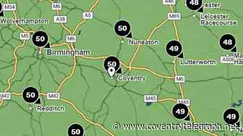 New Storm Austen 50mph wind forecast for Coventry and Warwickshire