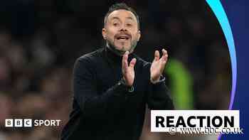 Spurs 'lack confidence' but we are a good team - De Zerbi