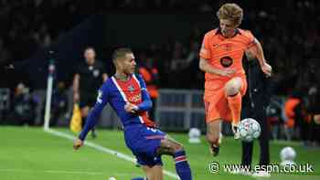 Gordon: PSG had more quality in Barça win
