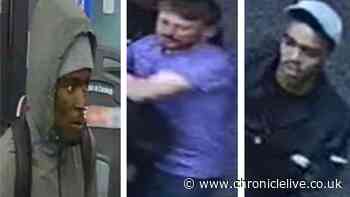 Gang of three attack man with blade in Newcastle city centre - CCTV images released by police