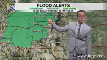 More rain, mild weather before temperatures cool down