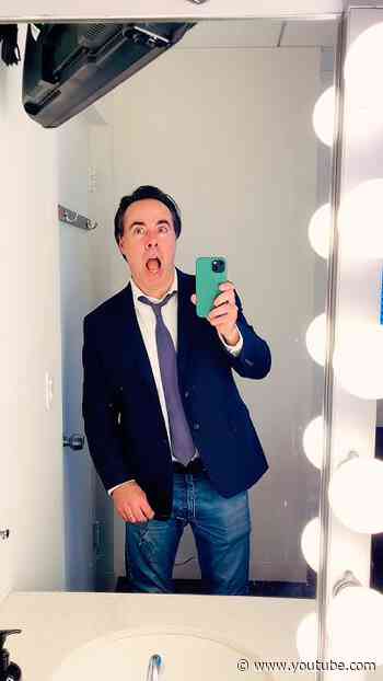 I Scared Myself Without A Beard in a Greenroom Mirror…