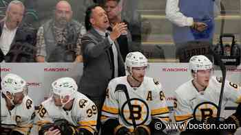 Marco Sturm’s embrace of Bruins youth movement hit a snag in Dallas