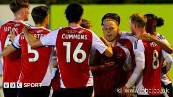 Taylor hails 'electric' Exeter City after Crewe win