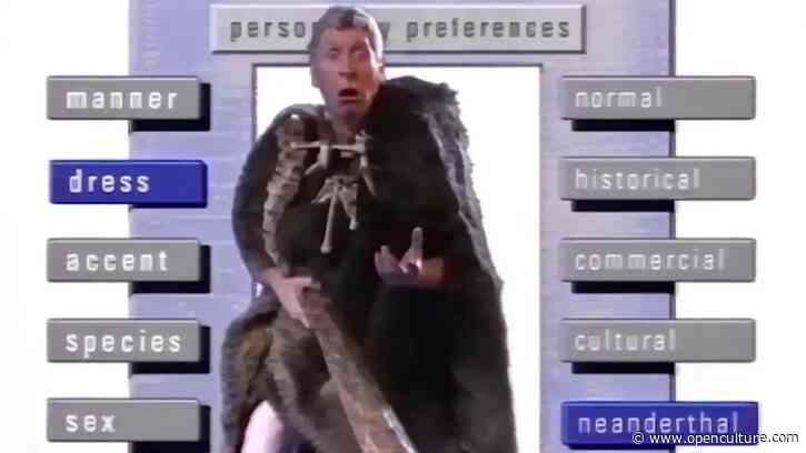 Doctor Who’s Tom Baker Plays Douglas Adams’ Digital “Agent” in the AI-Predicting Hyperland (1990)