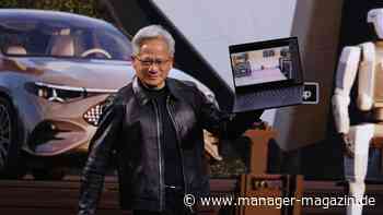 Nvidia-Chef Jensen Huang sieht großes Robotik-Potenzial in Europa