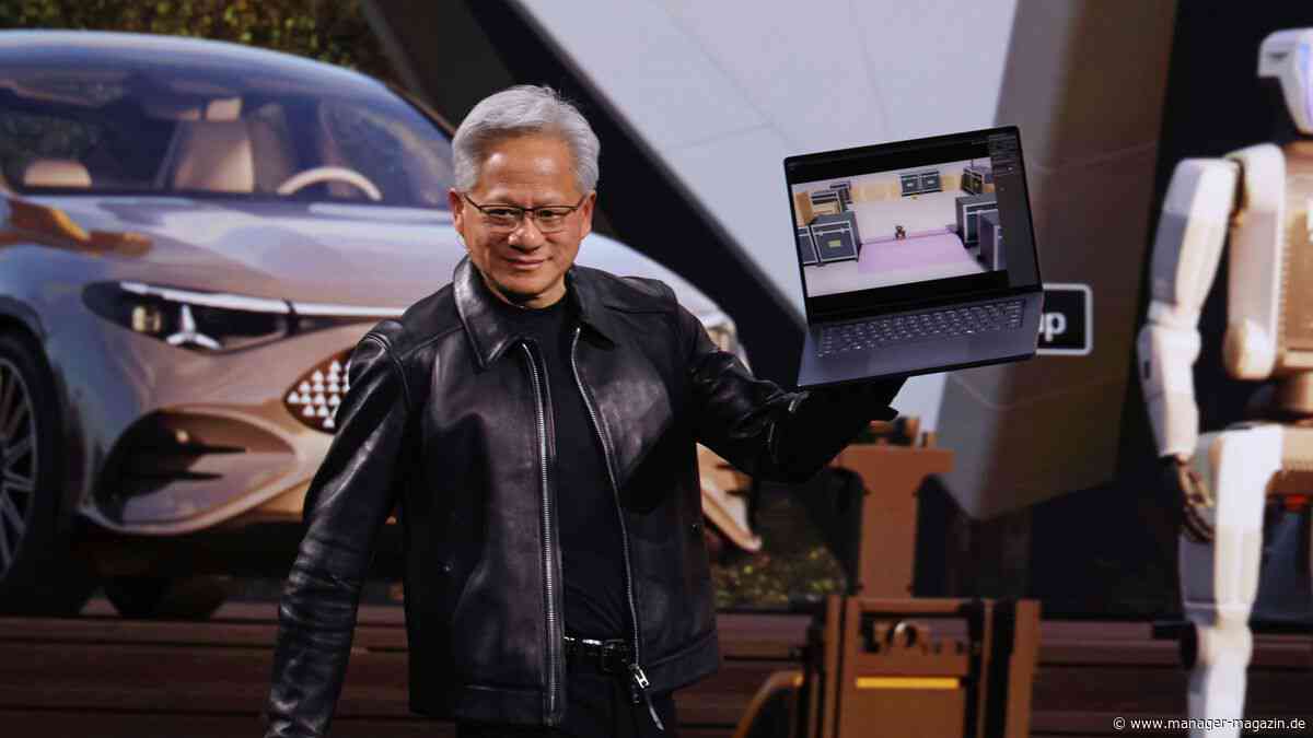 Nvidia-Chef Jensen Huang sieht großes Robotik-Potenzial in Europa