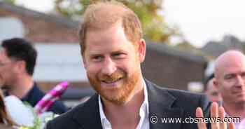 Prince Harry signals he's ready to reconcile with royal family