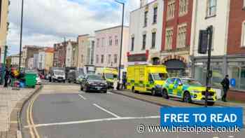 Emergency services called to busy Old Market