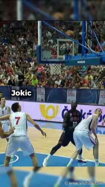 Wait... did Montrezl Harrell just posterize Jokic?! 🤯 #FIBAU19